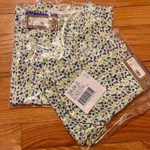 Patagonia capilene floral base layer set Small NIB